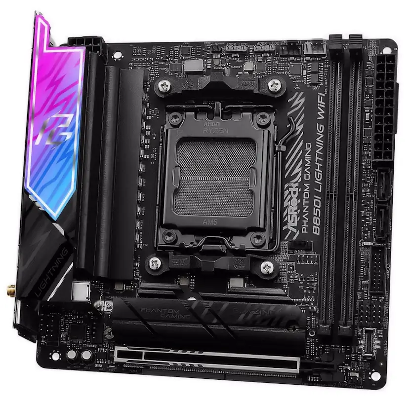 Montaje Placa Base ASRock B850I Lightning WIFI Sanchinarro Sanchinarro Gaming - Montaje Placa Base ASRock B850I Lightning WIFI Sanchinarro
